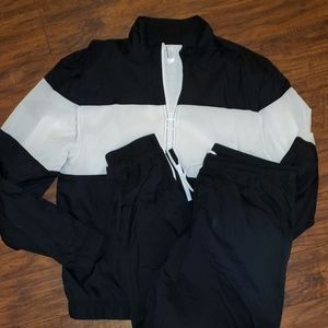 Nylon Warm Up Tracksuit